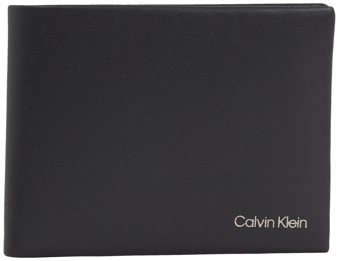 Portemonnaie schwarz Calvin Klein Concise Trifold 10CC W/Coin Herren