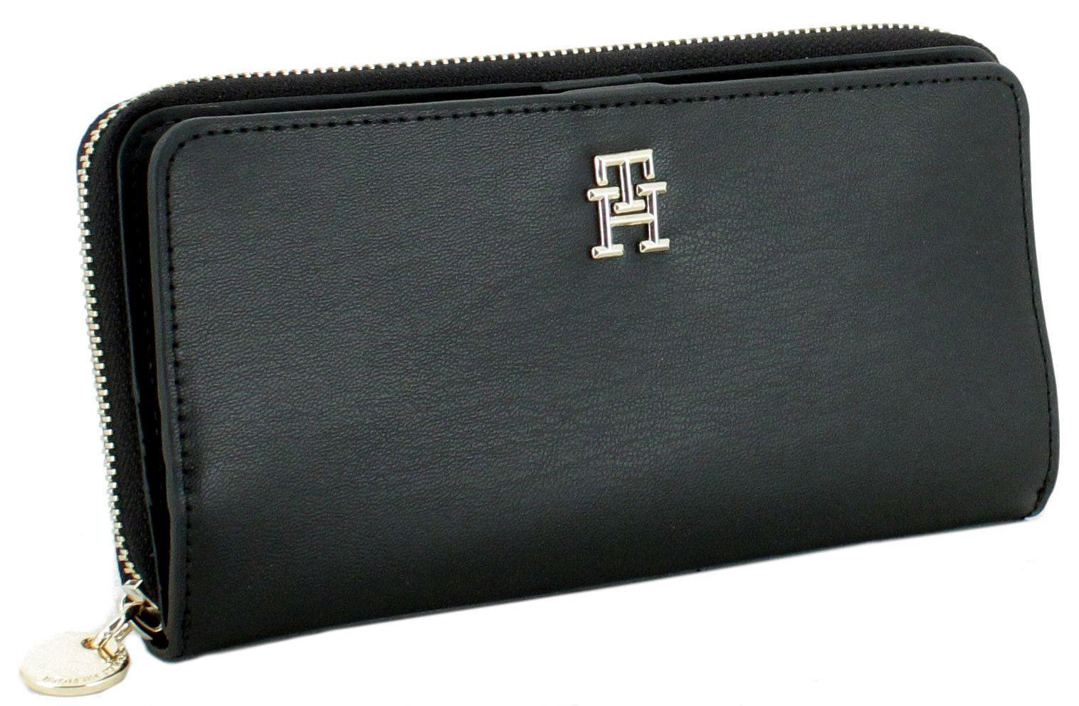 Portmonee Damen Large Tommy Hilfiger Chic ZA Schwarz