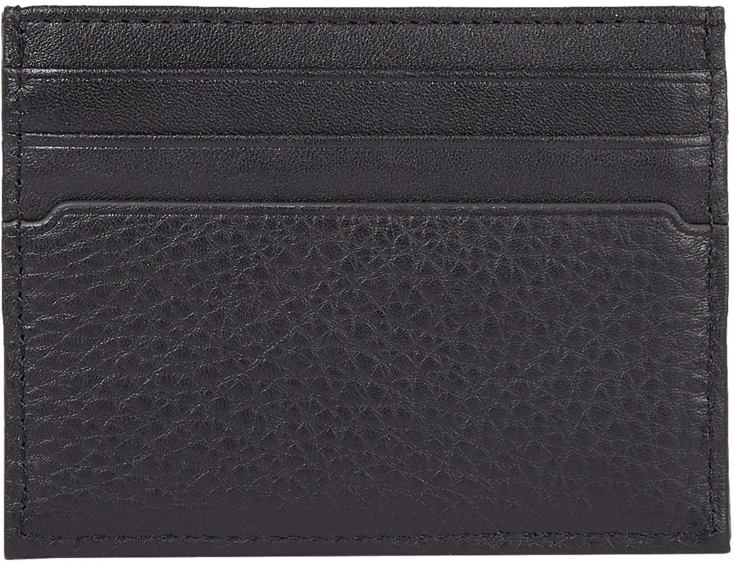 Premium Leder Etui Tommy Hilfiger Schwarz RFID