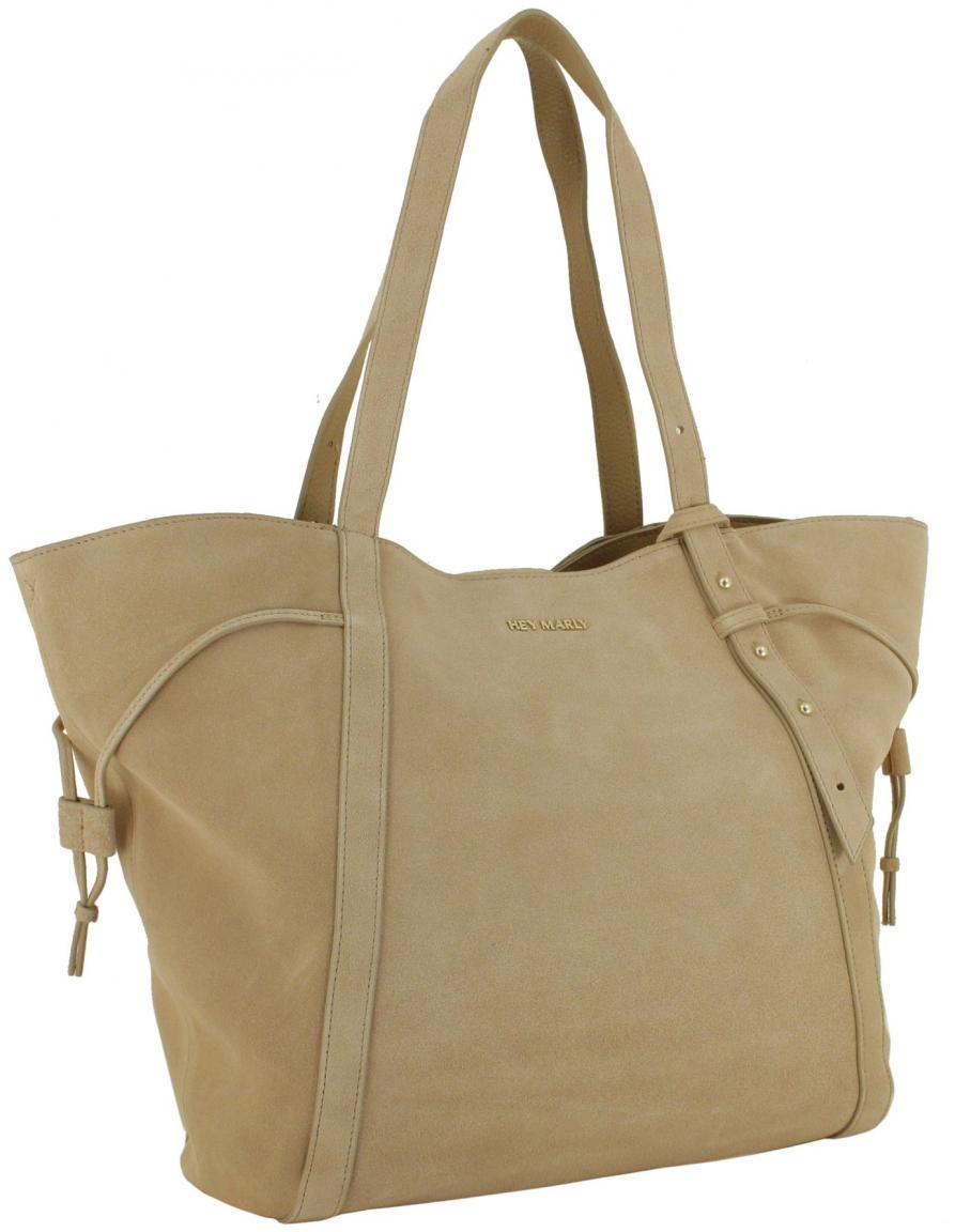 Pretty Wonder Henkeltasche Hey Marly M beige Velours