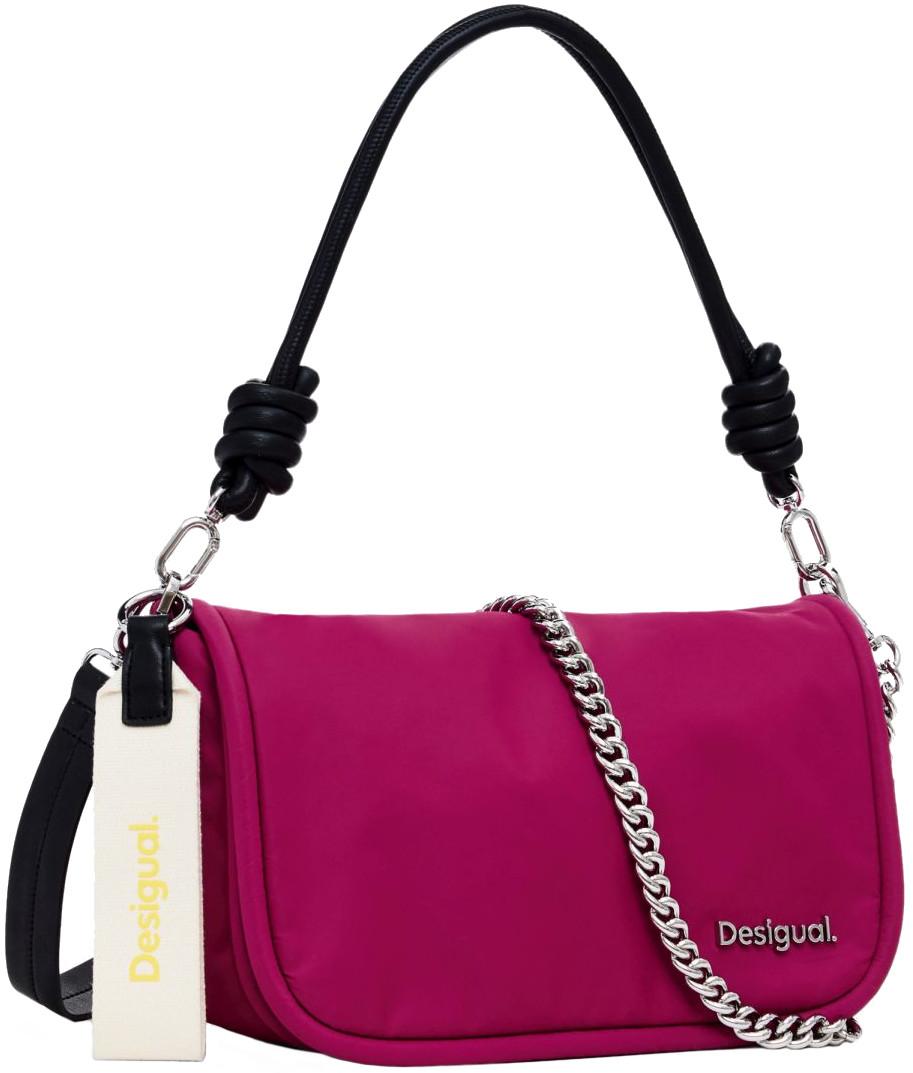 Priori Gales Überschlagtasche pink Nylon Desigual Chainbag