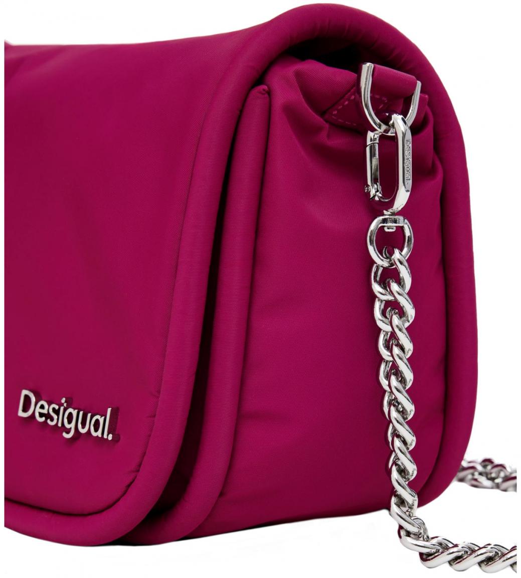 Priori Gales Überschlagtasche pink Nylon Desigual Chainbag