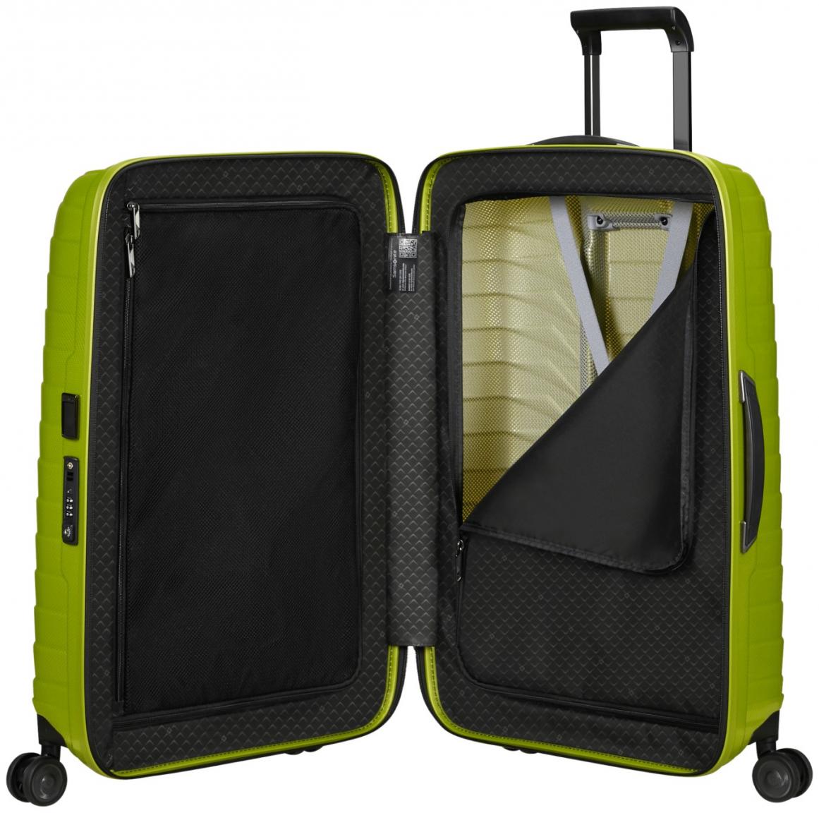 Reisekoffer Hard Case hellgrün Lime Proxis Spinner M 69cm Samsonite