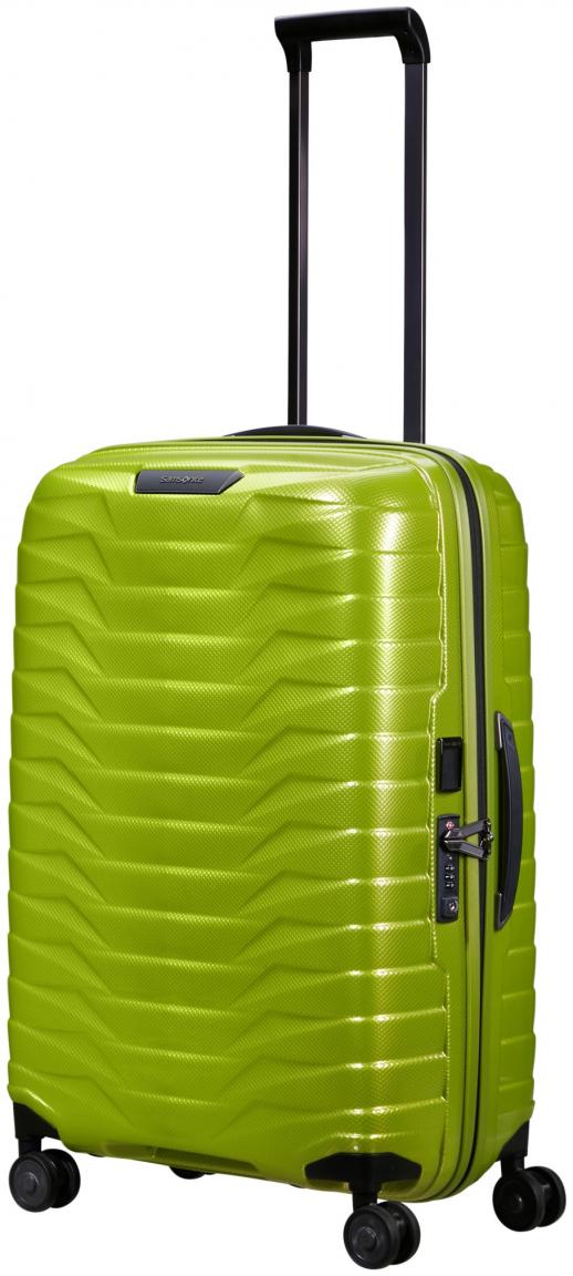 Reisekoffer Hard Case hellgrün Lime Proxis Spinner M 69cm Samsonite