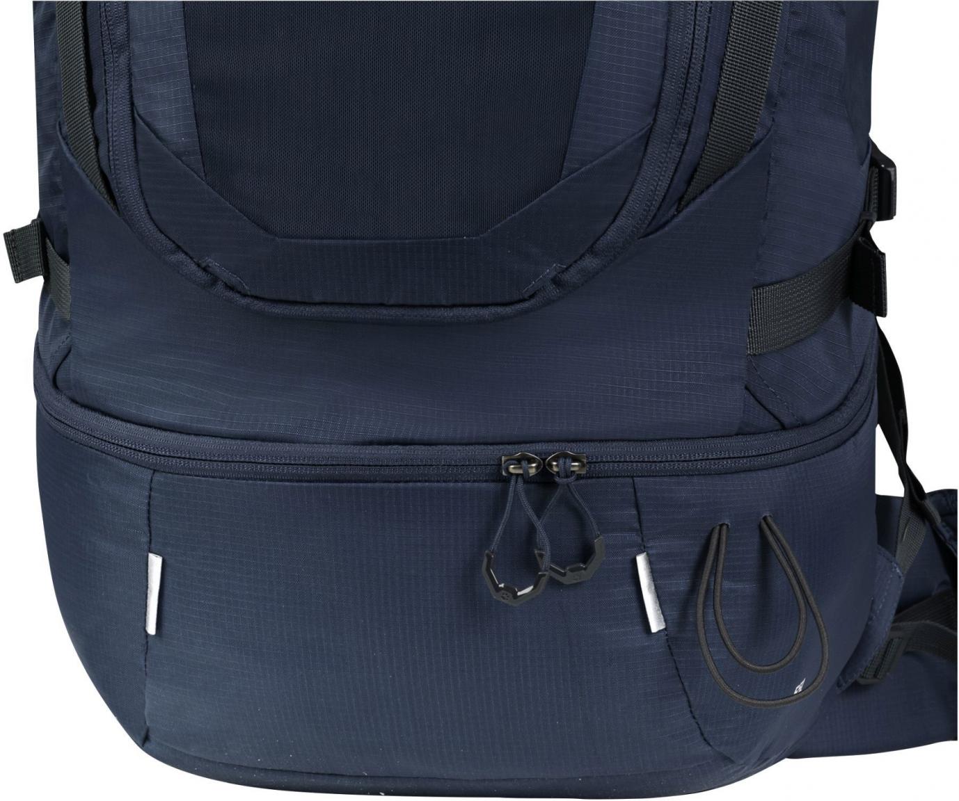 Reiserucksack Highland Trail Men 55+5 Jack Wolfskin dark sea Blau XTransition