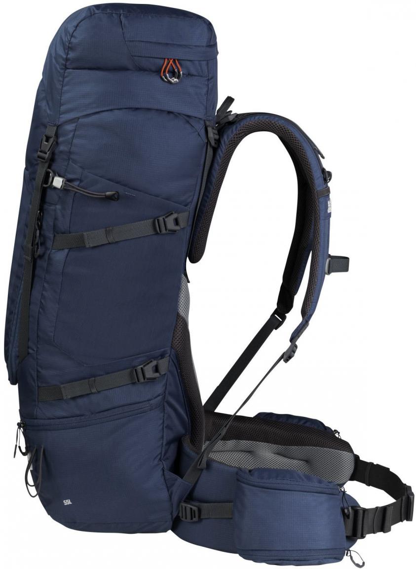 Reiserucksack Highland Trail Men 55+5 Jack Wolfskin dark sea Blau XTransition