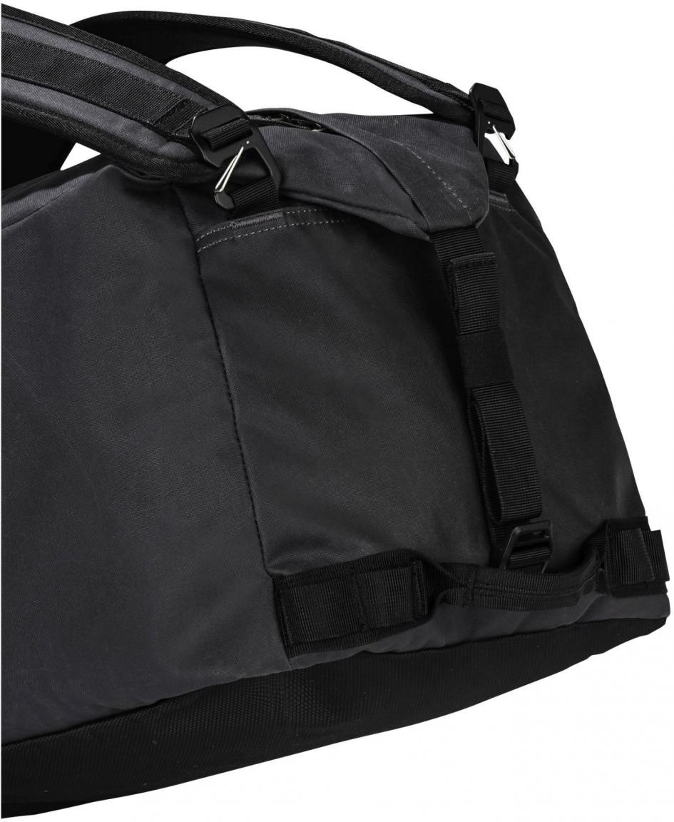 Reisetasche Rucksackfunktion Jack Wolfskin Traveltopia Duffle 45 Phantom