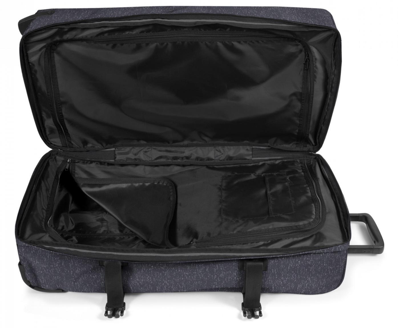 Reisetaschentrolley dunkelgrau Eastpak Tranverz L Black Denim