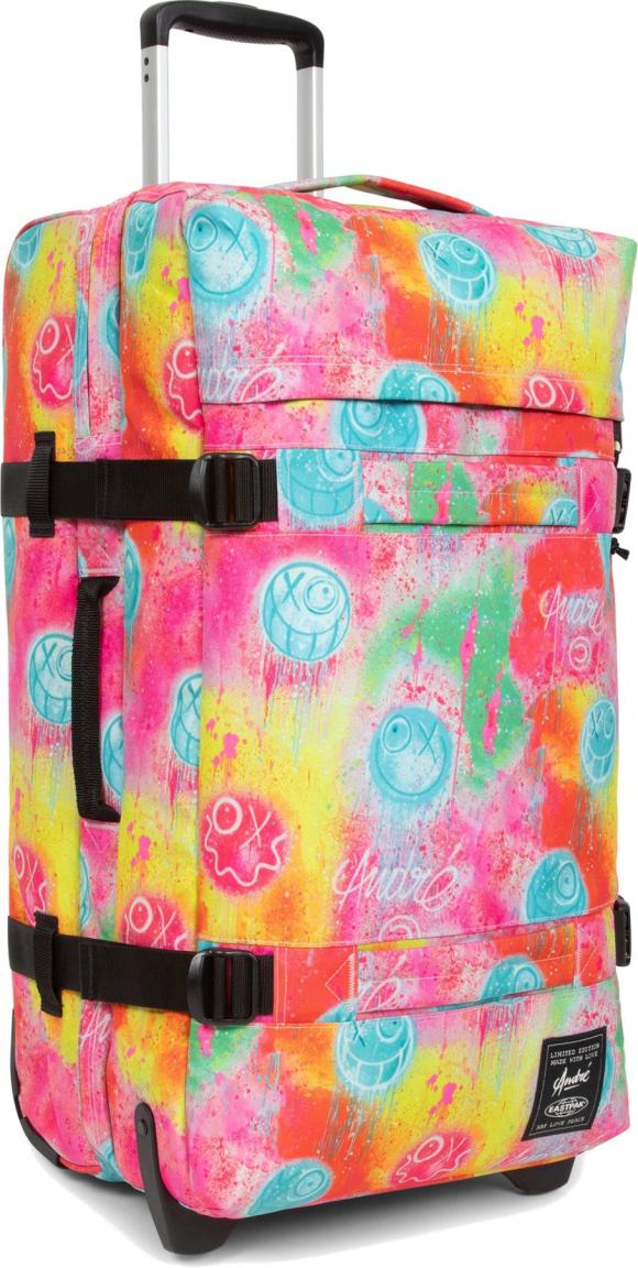 Reisetrolley Eastpak Transitr L Graffiti Andre Fluo Clouds Bunt