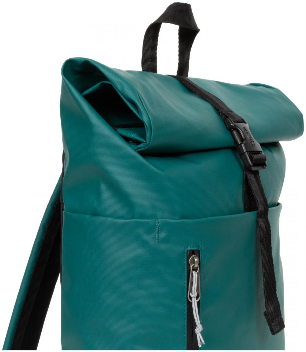 Roll Top Rucksack Eastpak Up Roll Tark Petrol Beschichtung