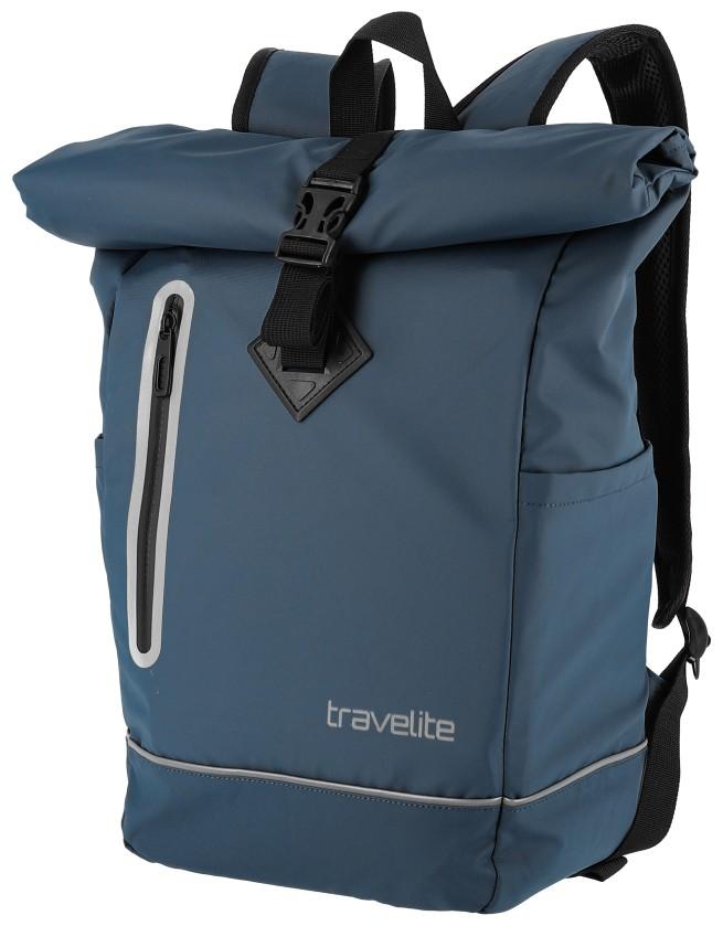 Roll-Up Rucksack Plane dunkelblau Travelite Basics Marine