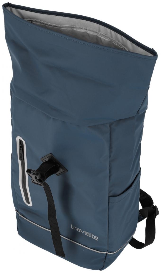 Roll-Up Rucksack Plane dunkelblau Travelite Basics Marine