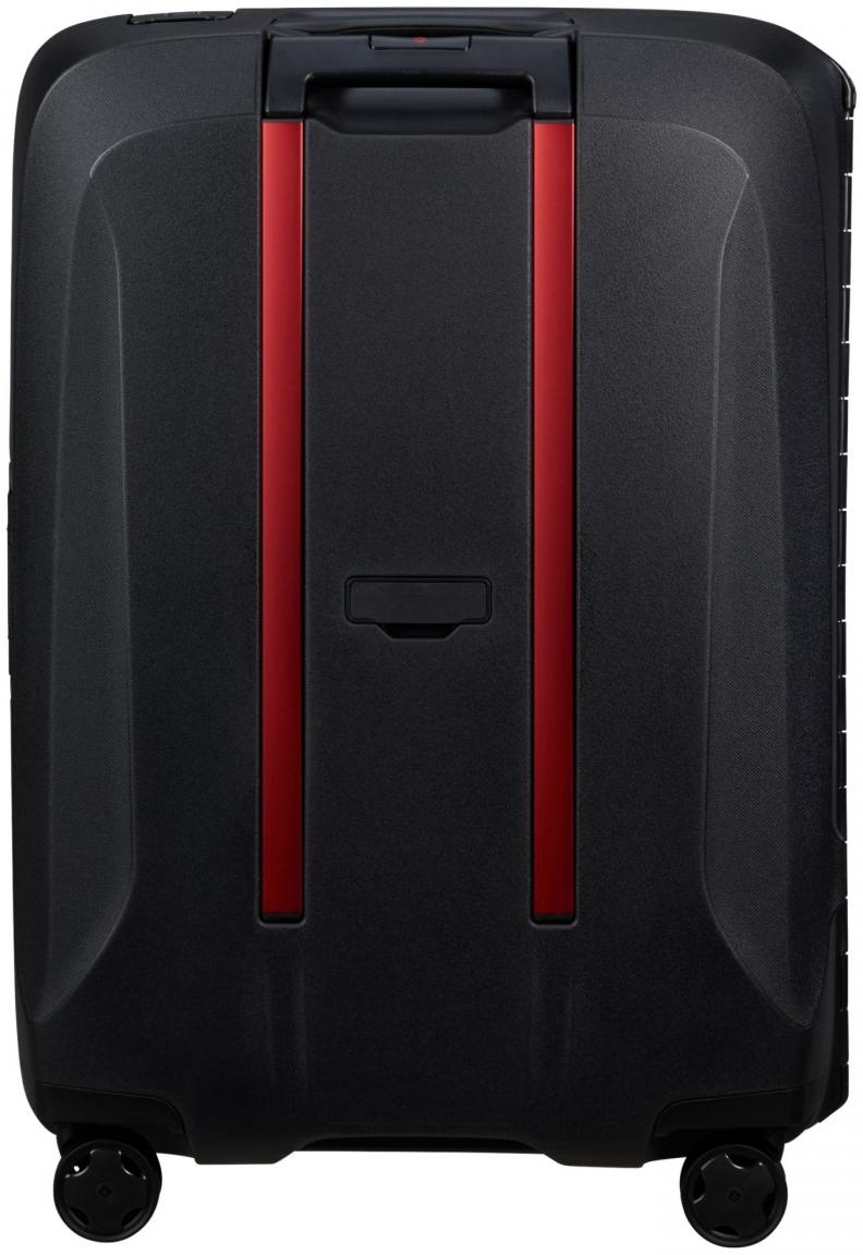 Rollenkoffer Samsonite Essens Spinner M 69cm Charcoal Red schwarz 