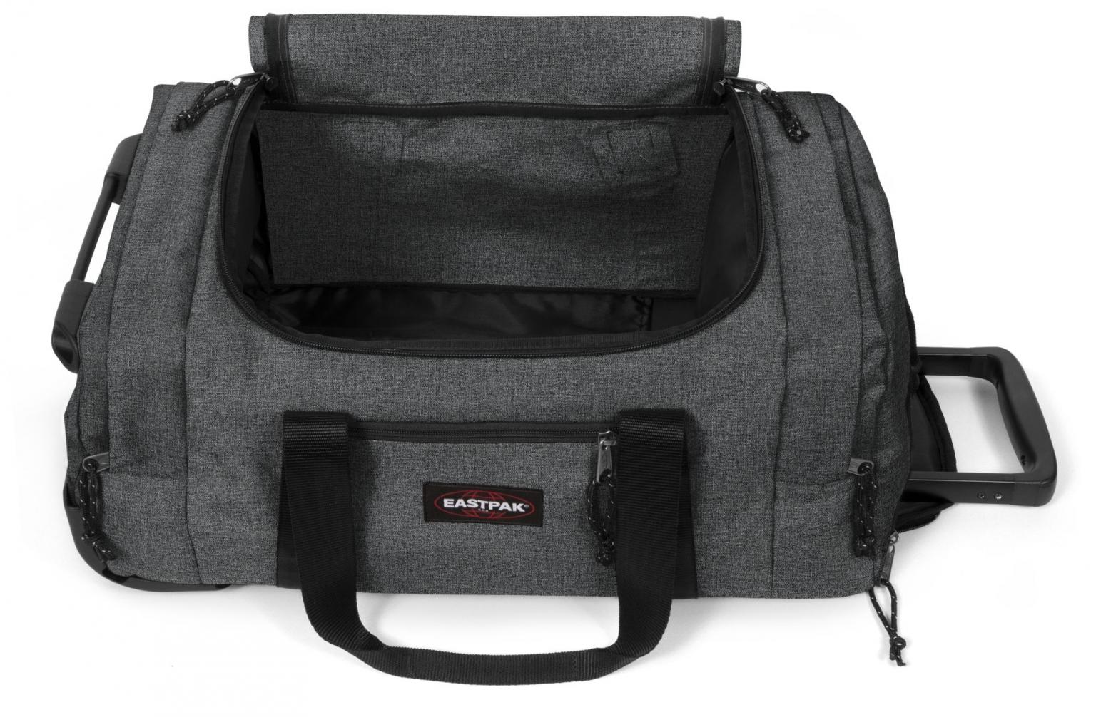 Rollenreisetasche S 55cm Eastpak Leatherface Black Denim