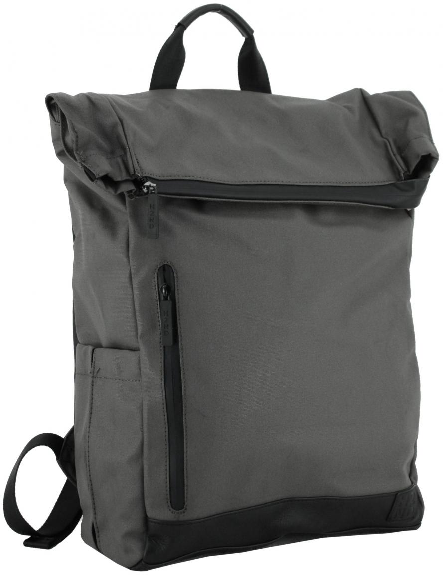 Rolltop Backpack grau Harbour 2nd City Lights Berlin Dolphin Grey