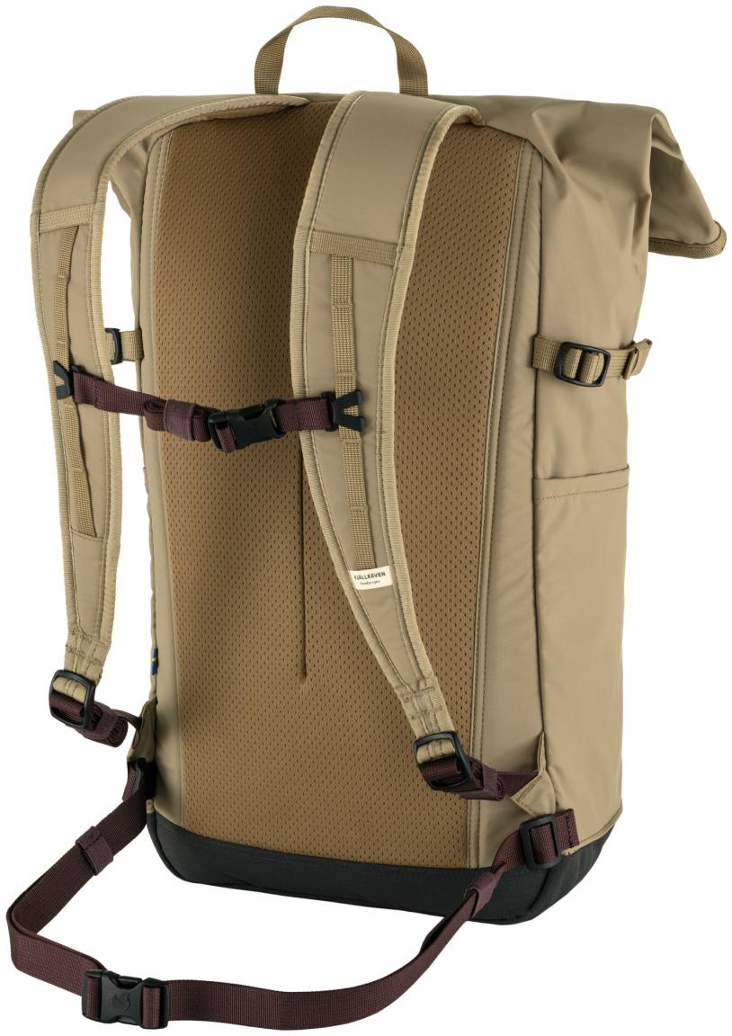 Rolltop Freizeitrucksack mit Laptopfach Fjällräven High Coast Foldsack Clay