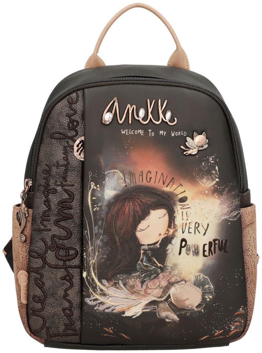 Rucksack Anekke Dreamverse imaginär Seepferd Steinchen Kristalle