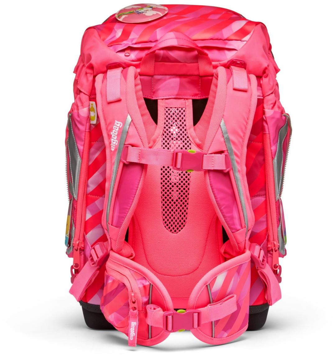 Rucksackset Grundschule pink Ergobag Pack KuntBärbuntes Einhorn