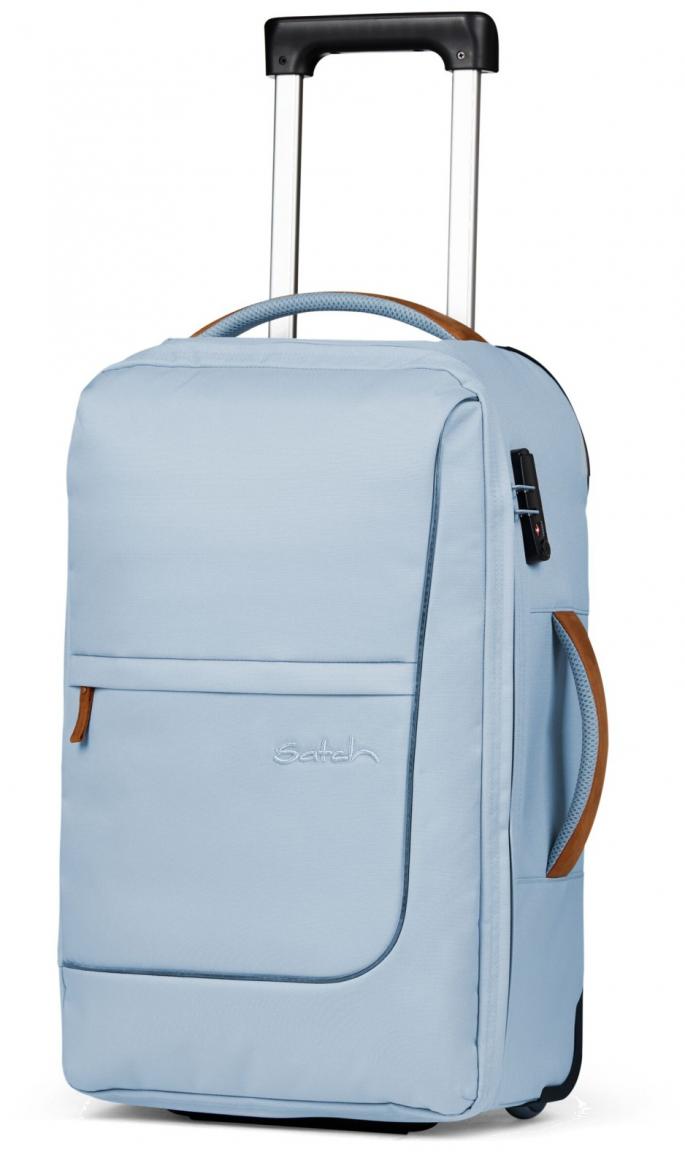 Satch Kinderkoffer S 54cm hellblau Flow Pure Ice Blue