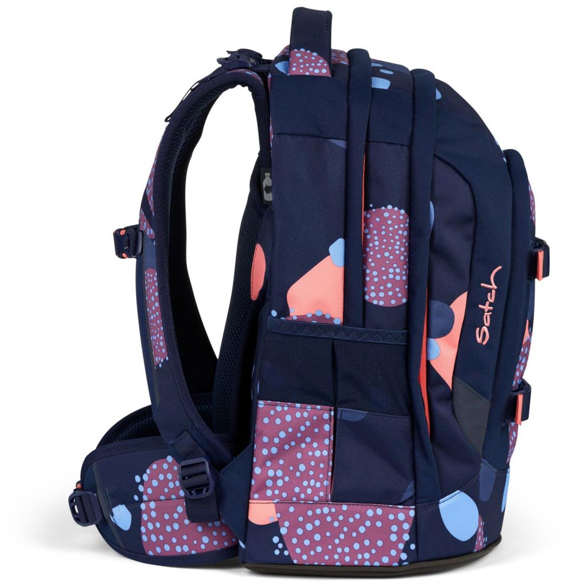 Satch Pack Coral Reef dunkelblau bunt Scuhlrucksack Ready to Swap