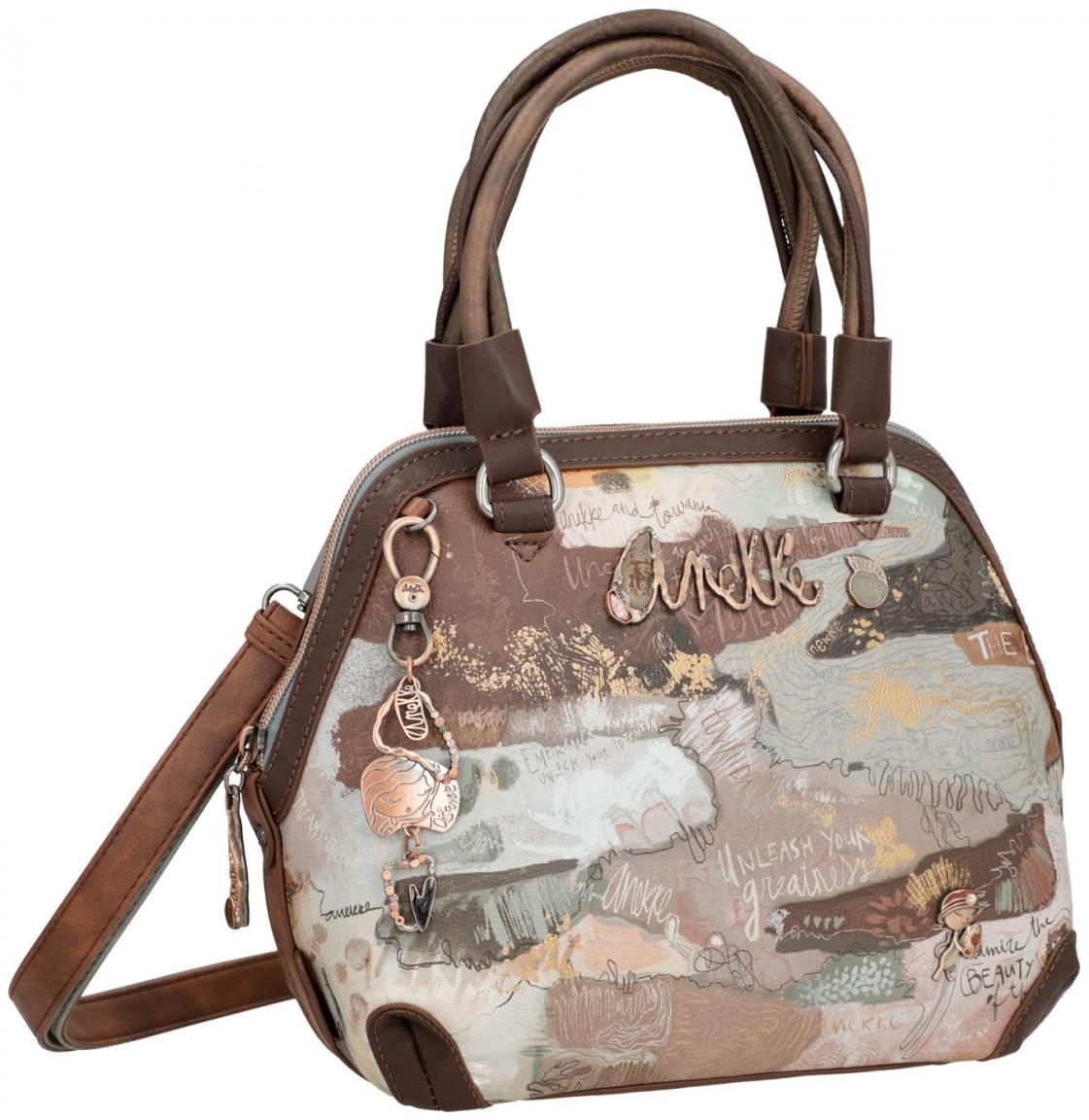 Satchel Small mit bunten Print Anekke Core Outer 