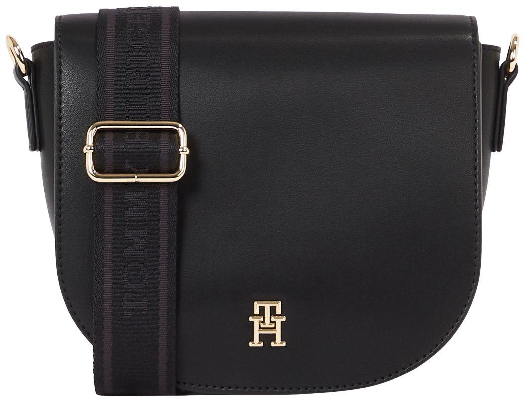 Satteltasche Tommy Hilfiger schwarz Logotape