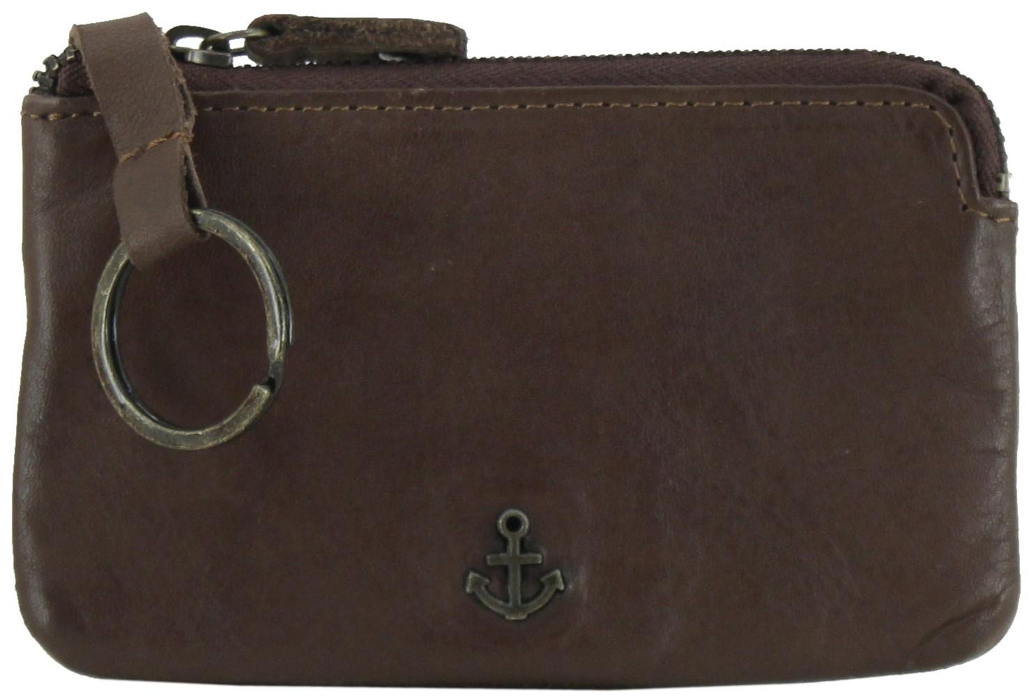 Schlüsseletui dunkelbraun Harbour 2nd Anchor Love Knox Chocolate Brown