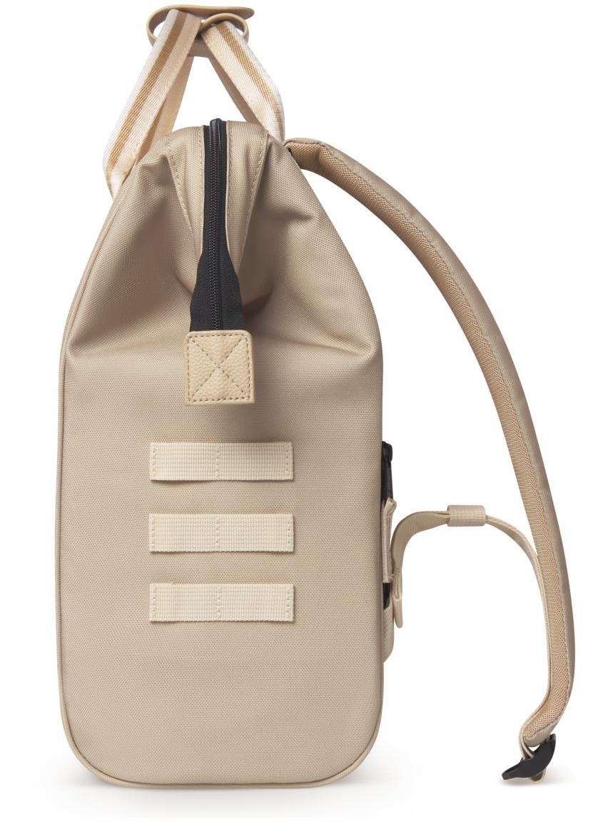 Schulrucksack Cabaia Adventurer Medium beige Wechselpouch Lobito