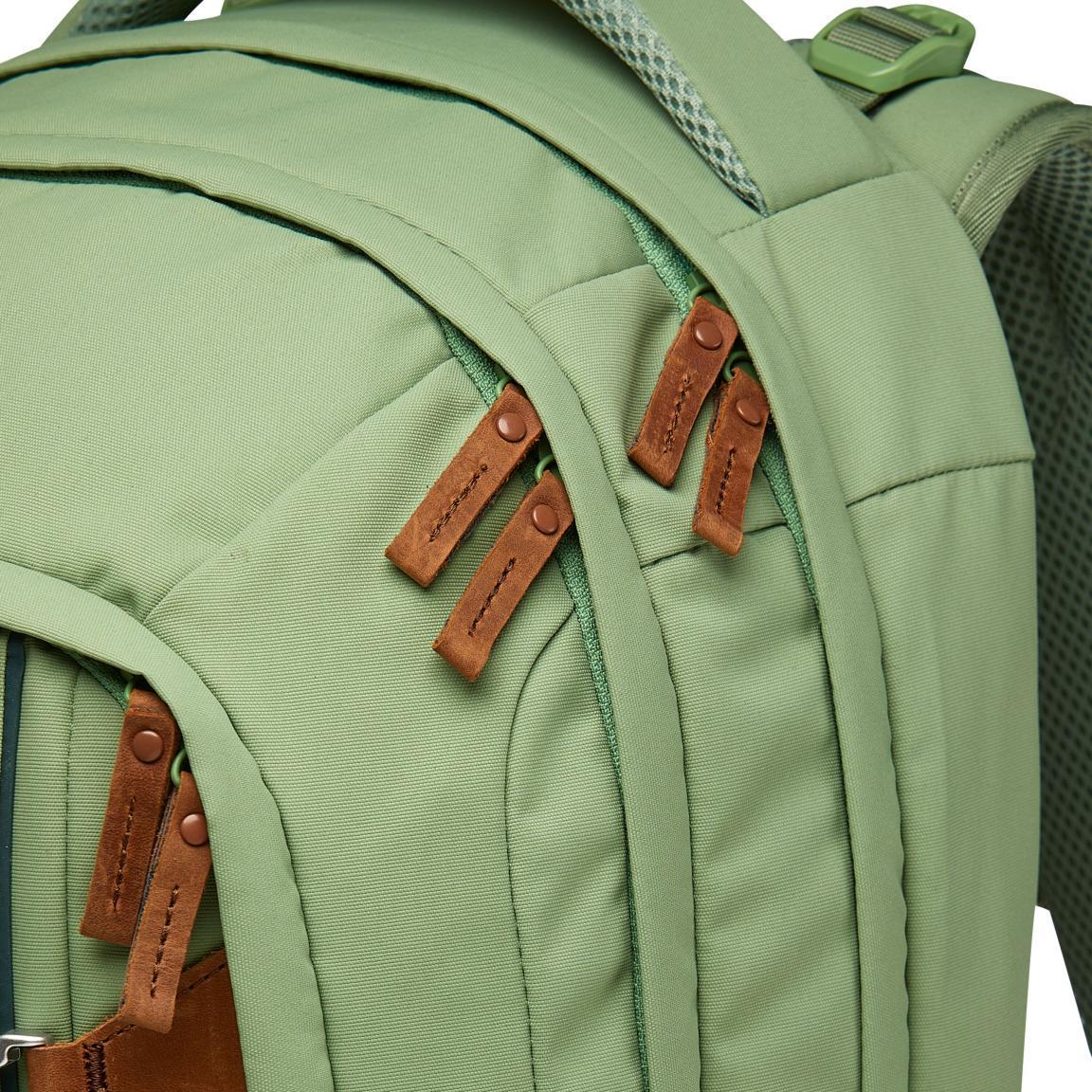 Schulrucksack verstellbar Satch Pack Nordic Jade Green recycled grün