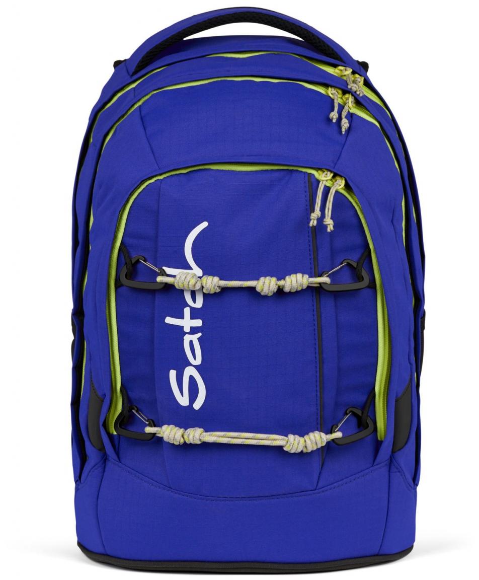 Schultaschenset Satch Pack Blue Climber blau Adventure Edition