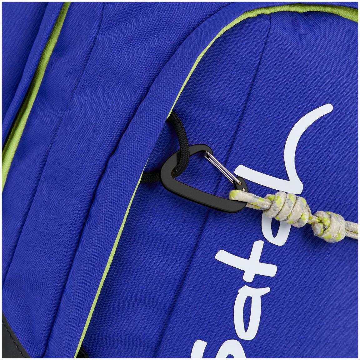 Schultaschenset Satch Pack Blue Climber blau Adventure Edition