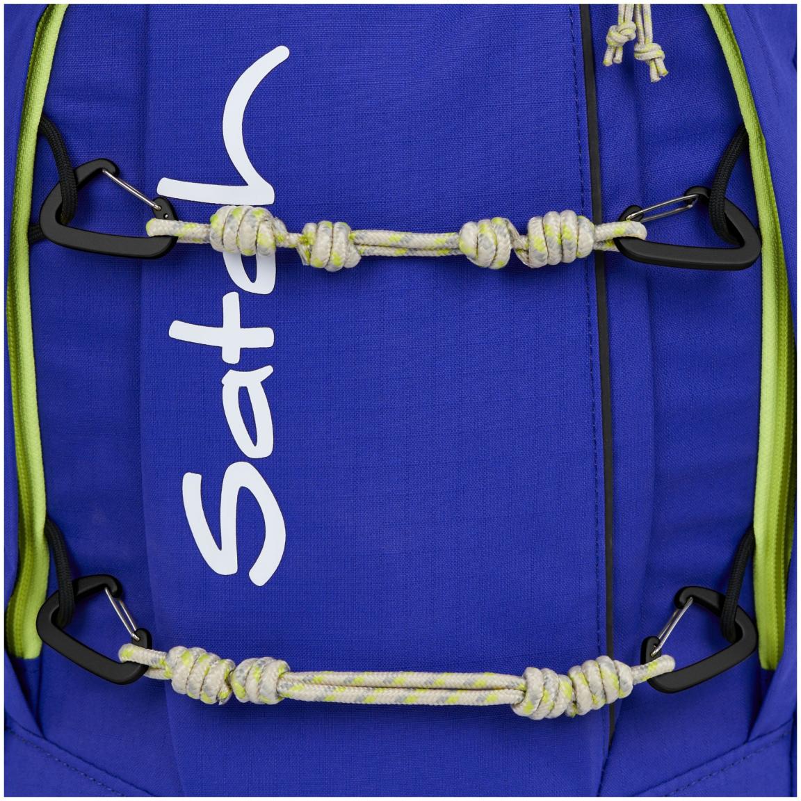 Schultaschenset Satch Pack Blue Climber blau Adventure Edition