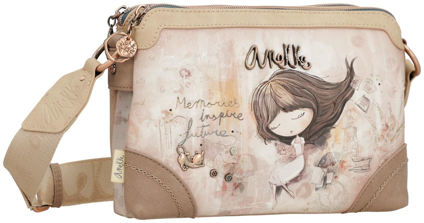 Schulterrtasche Crossbody Anekke Memories Printdekor