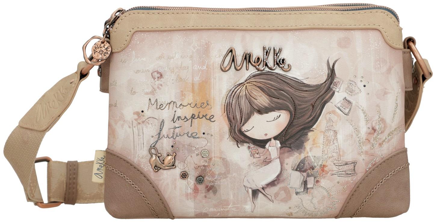 Schulterrtasche Crossbody Anekke Memories Printdekor