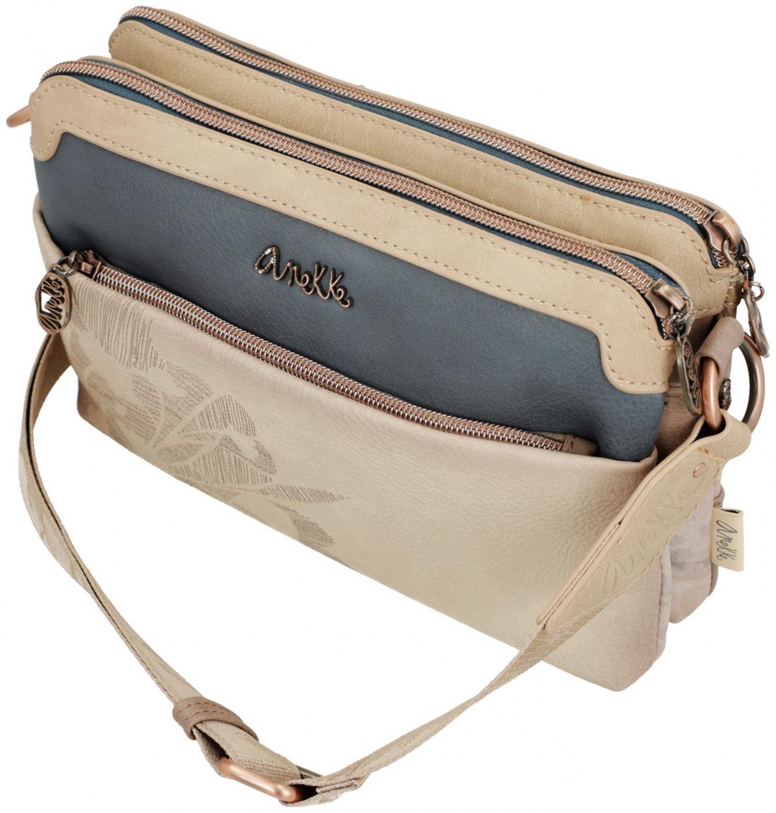 Schulterrtasche Crossbody Anekke Memories Printdekor