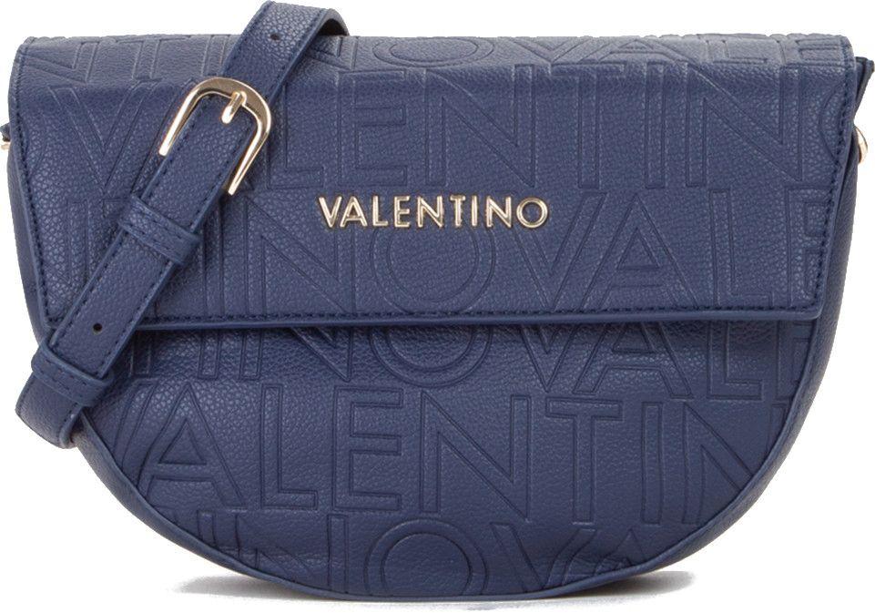 Schultertasche Pansy Valentino Blu Markenstatement