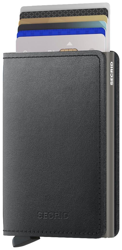 Secrid Slimwallet Kartenetui schwarz Mirum Black 