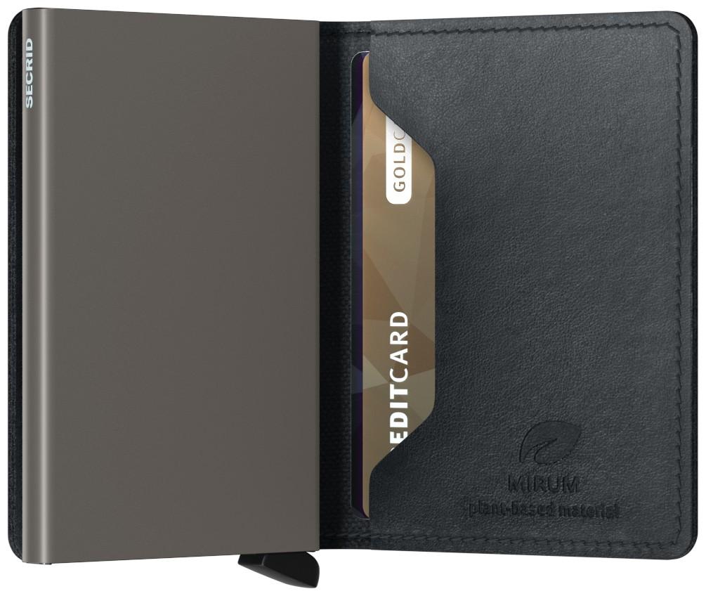 Secrid Slimwallet Kartenetui schwarz Mirum Black 