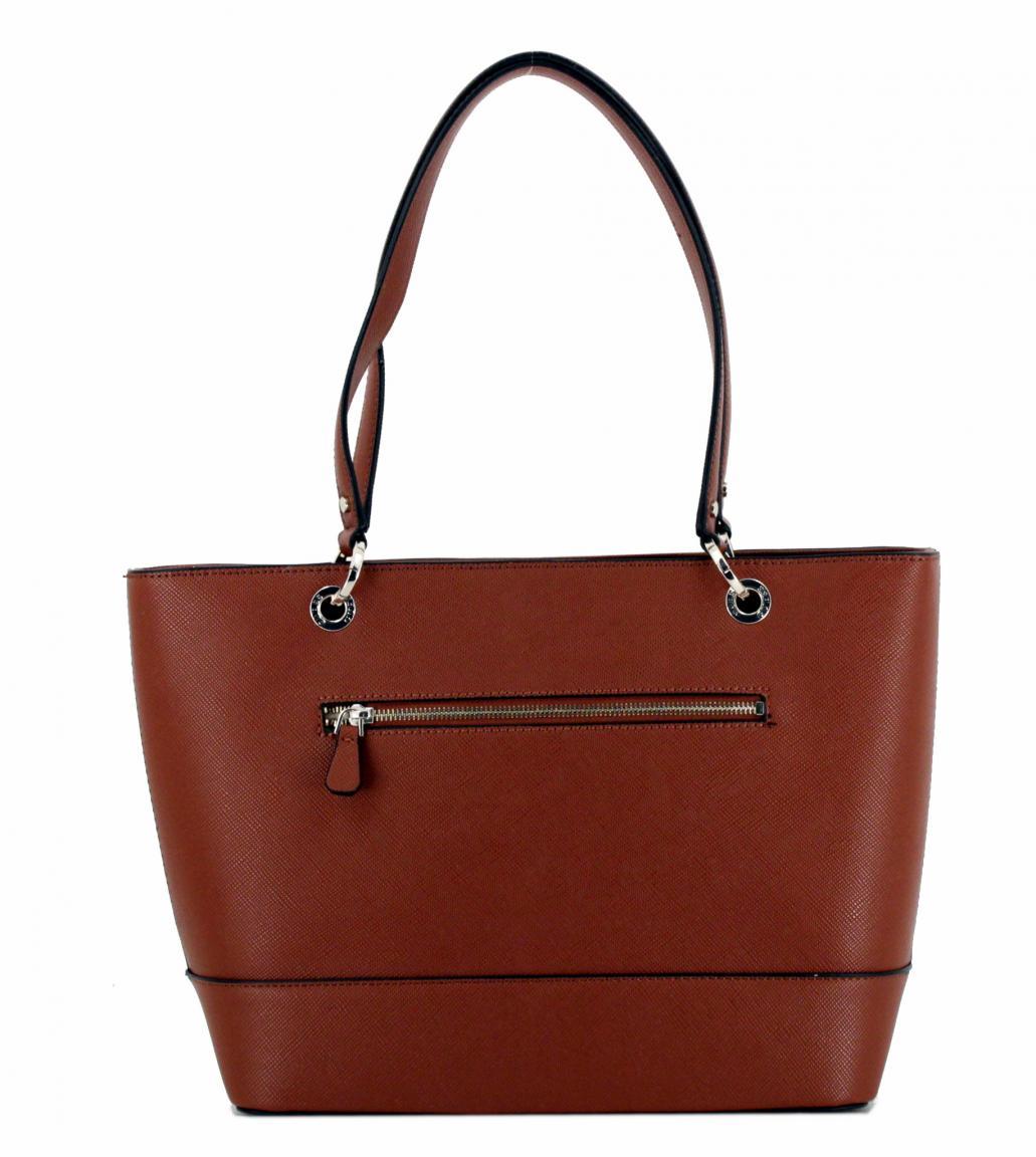 Shopper Guess Eco Alexie nachhaltig Cognac braun