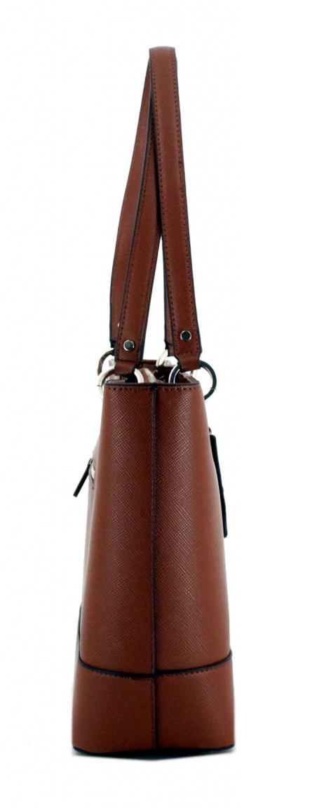 Shopper Guess Eco Alexie nachhaltig Cognac braun