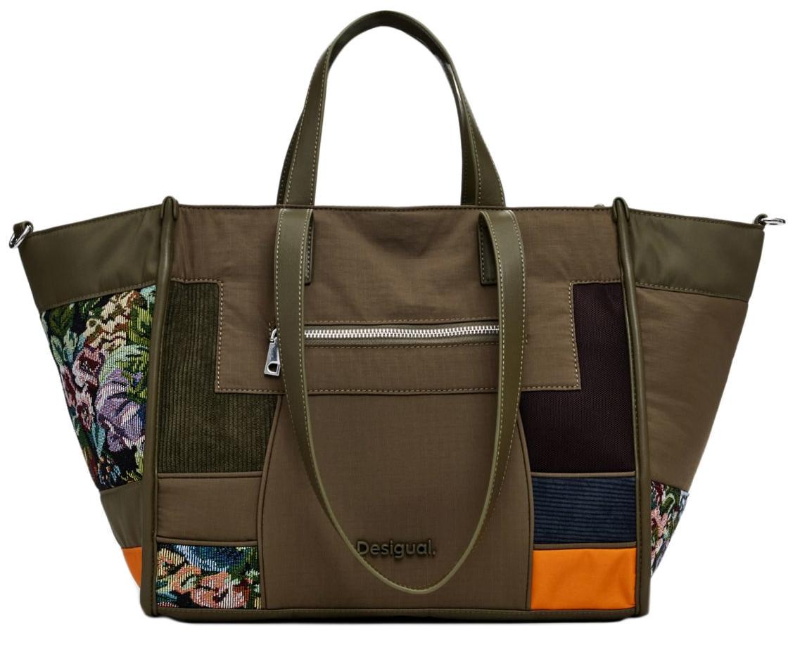 Shopper Nylon Desigual khaki Bamba Guimar Cord