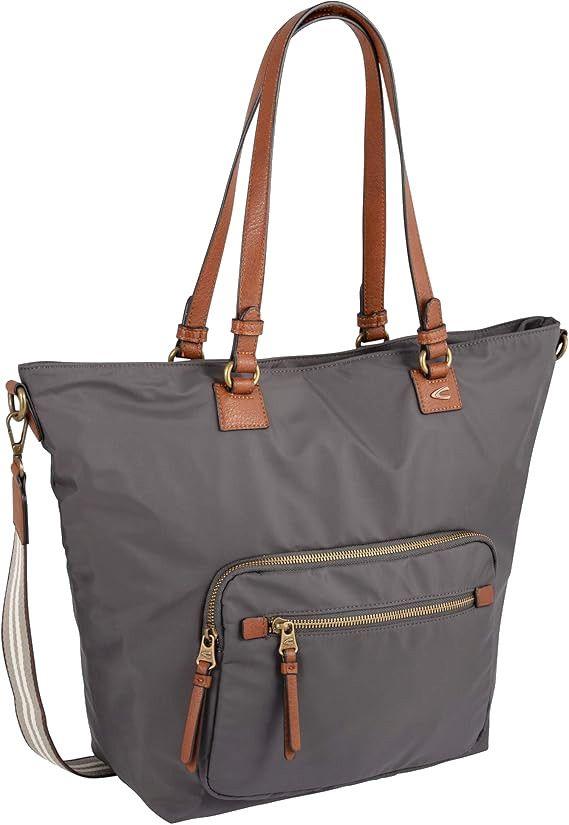 Shoppertasche Bari Camel Active Darkgrey Nylon 