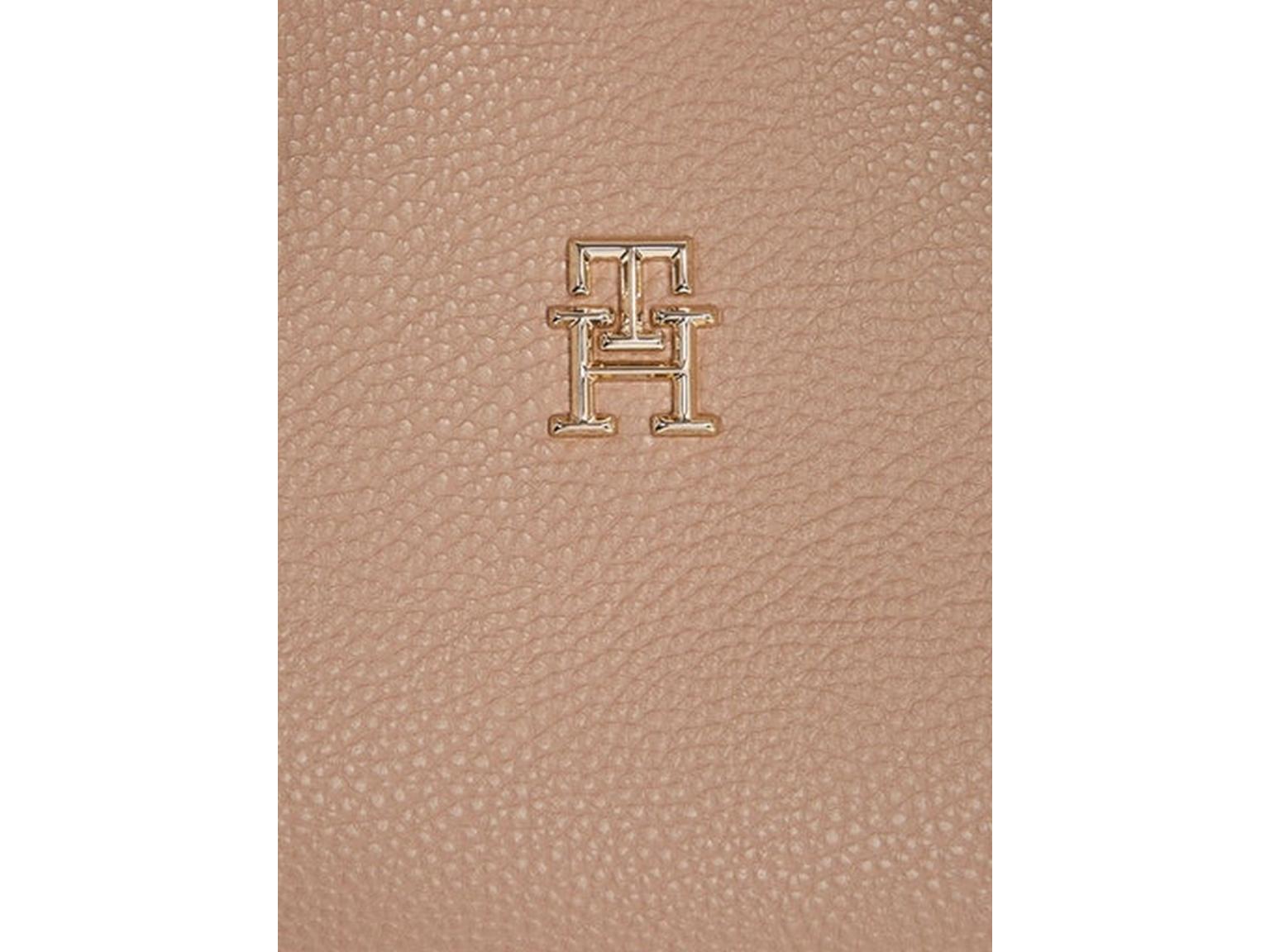 Shoppertasche Hilfiger Emblem Workbag Oat Milk Nude 