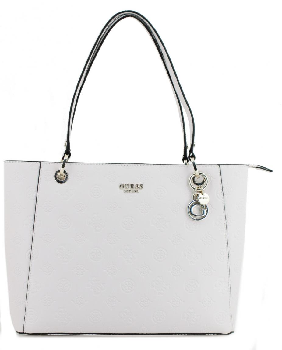 Shoppertasche Logoprint braun Guess Noelle Tote Bag