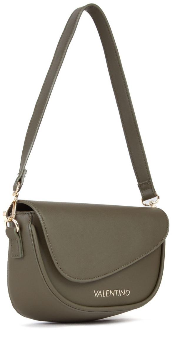 Shoulder Bag Valentino Piper Überschlag asymmetrisch olivgrün