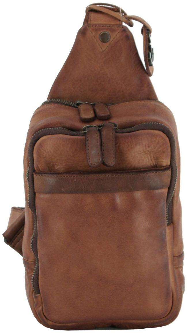 Slingbag Leder Harbour 2nd Sage Style Up Cognac braun