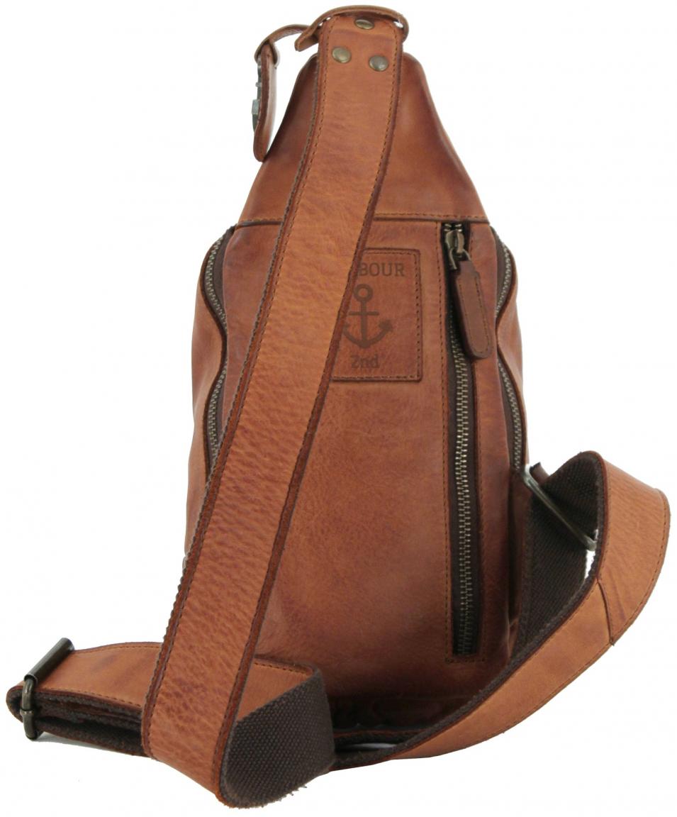 Slingbag Leder Harbour 2nd Sage Style Up Cognac braun