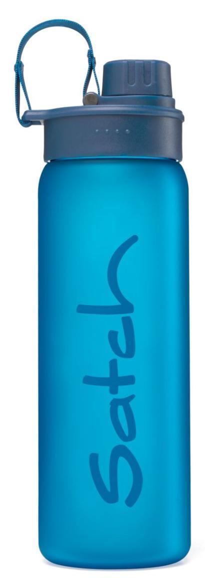 Sportflasche blau auslaufsicher kohlensäuredicht Satch Blue