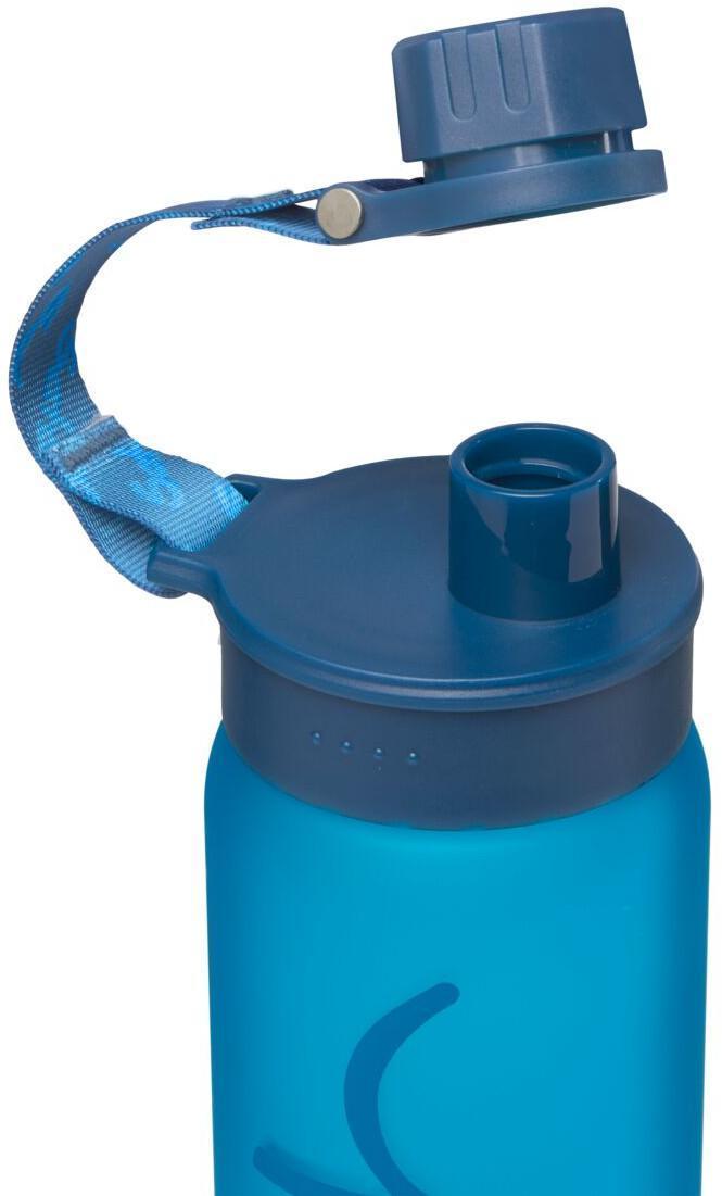 Sportflasche blau auslaufsicher kohlensäuredicht Satch Blue