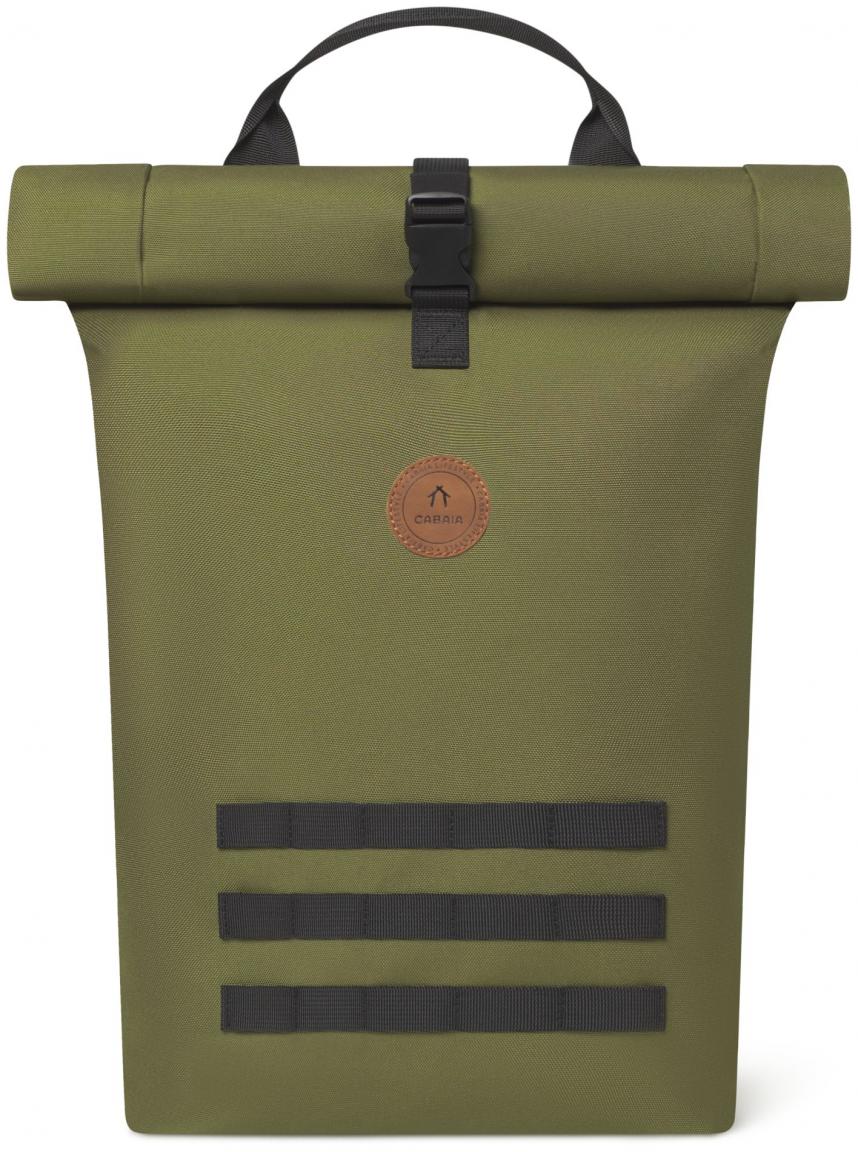 Sportrucksack olivgrün Cabaia Starter Agadir Kaki Rolltop